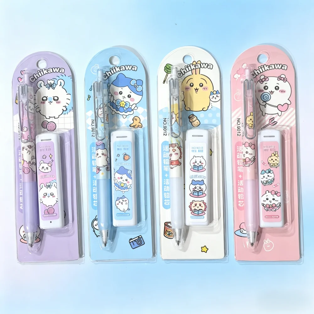 Hot Stylish Automatic Pencil Set Anime Merchandise Cute Girly Writing Lead Resistant for Students thumbnail 2