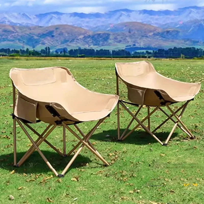 Outdoor Furniture Chairs Camping Chairs Outdoor Folding Chairs Portable Ultra Light Fishing And Picnic Equipment thumbnail 2
