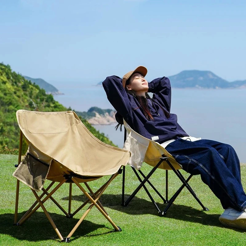 Outdoor Furniture Chairs Camping Chairs Outdoor Folding Chairs Portable Ultra Light Fishing And Picnic Equipment thumbnail 5