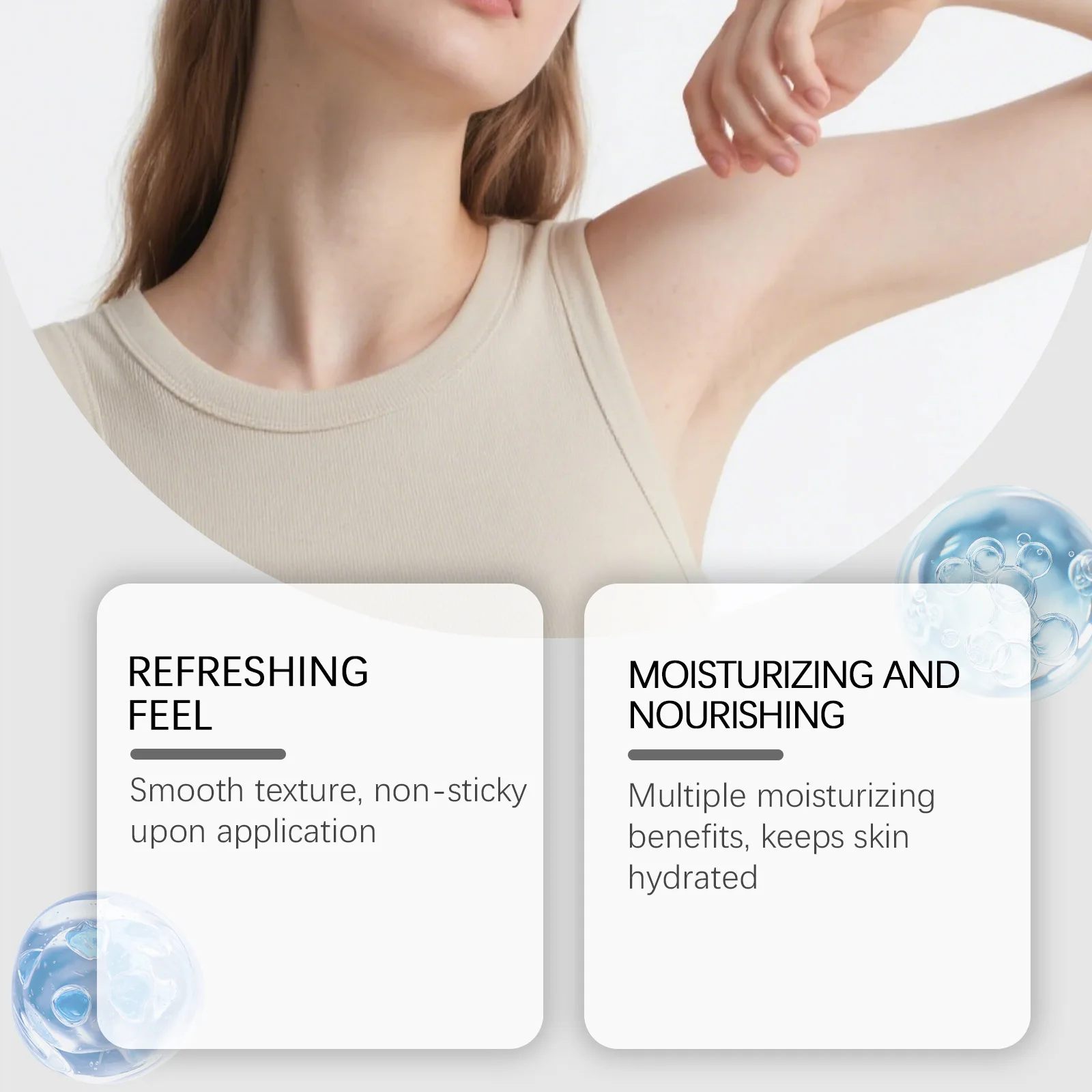 Persimmon Scent Deodorant Stick Remove Body Odor Lasting Refresh Reduce Underarm Sweat Women Men Skin Underarm Antiperspirant thumbnail 4