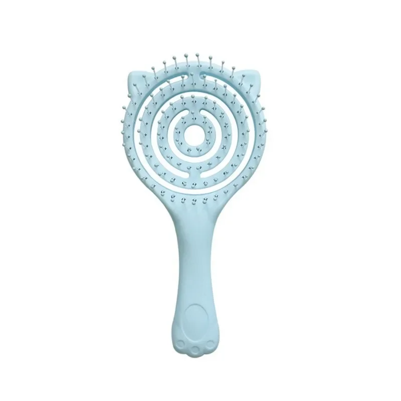 New Arrival Hair Styling Comb-Hollow-Out Rib Comb & Portable Air Cushion Design, Suitable for Kids,Anti-Tangle, Gentle Grooming thumbnail 6