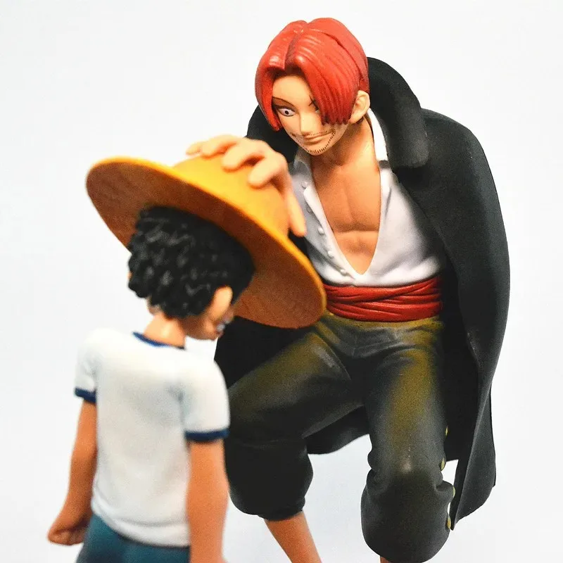 18cm One Piece Anime Figure Four Emperors Shanks Straw Hat Luffy Action Figure Sabo Ace Sanji Roronoa Zoro Figurine toy thumbnail 4