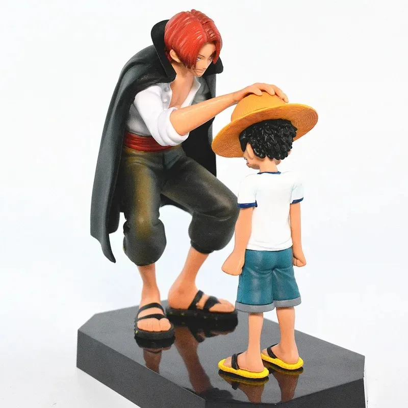 18cm One Piece Anime Figure Four Emperors Shanks Straw Hat Luffy Action Figure Sabo Ace Sanji Roronoa Zoro Figurine toy thumbnail 2