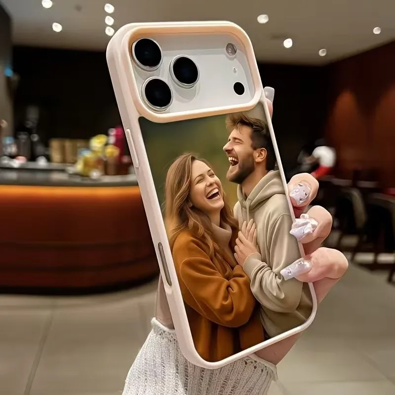 Custom DIY Phone Case For iPhone 17 16 15 14 13 12 11 Pro XS Max Plus Mini X XR Air 16e 17e Magsafe Shockproof PC Clear Cover thumbnail 3