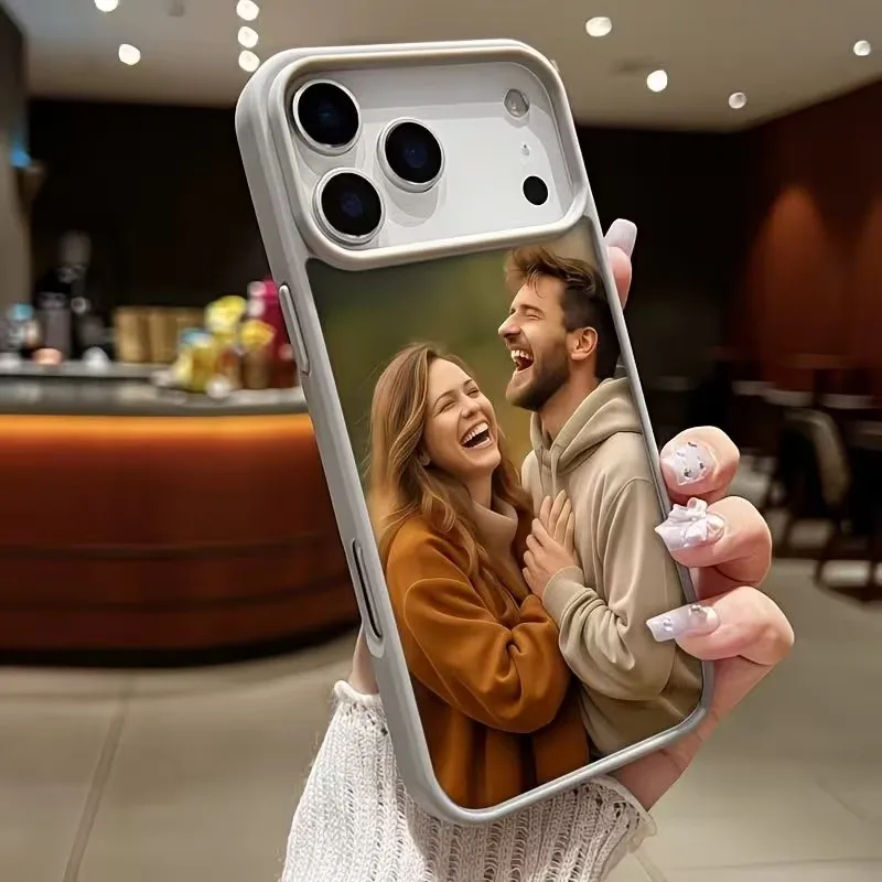 Custom DIY Phone Case For iPhone 17 16 15 14 13 12 11 Pro XS Max Plus Mini X XR Air 16e 17e Magsafe Shockproof PC Clear Cover thumbnail 4