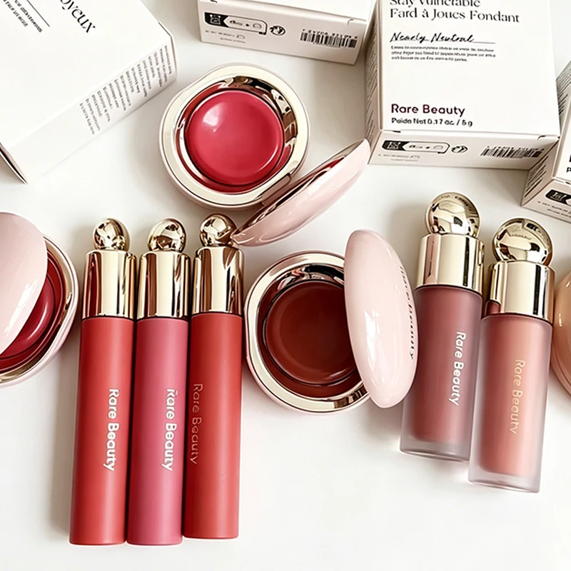 Rare Beauty Makeup Soft Pinch Tinted Lip Oil Stain Lip Gloss Delight Hope Happy Wonder Liquid Blush Cosmetics Face Eye Blusher thumbnail 5