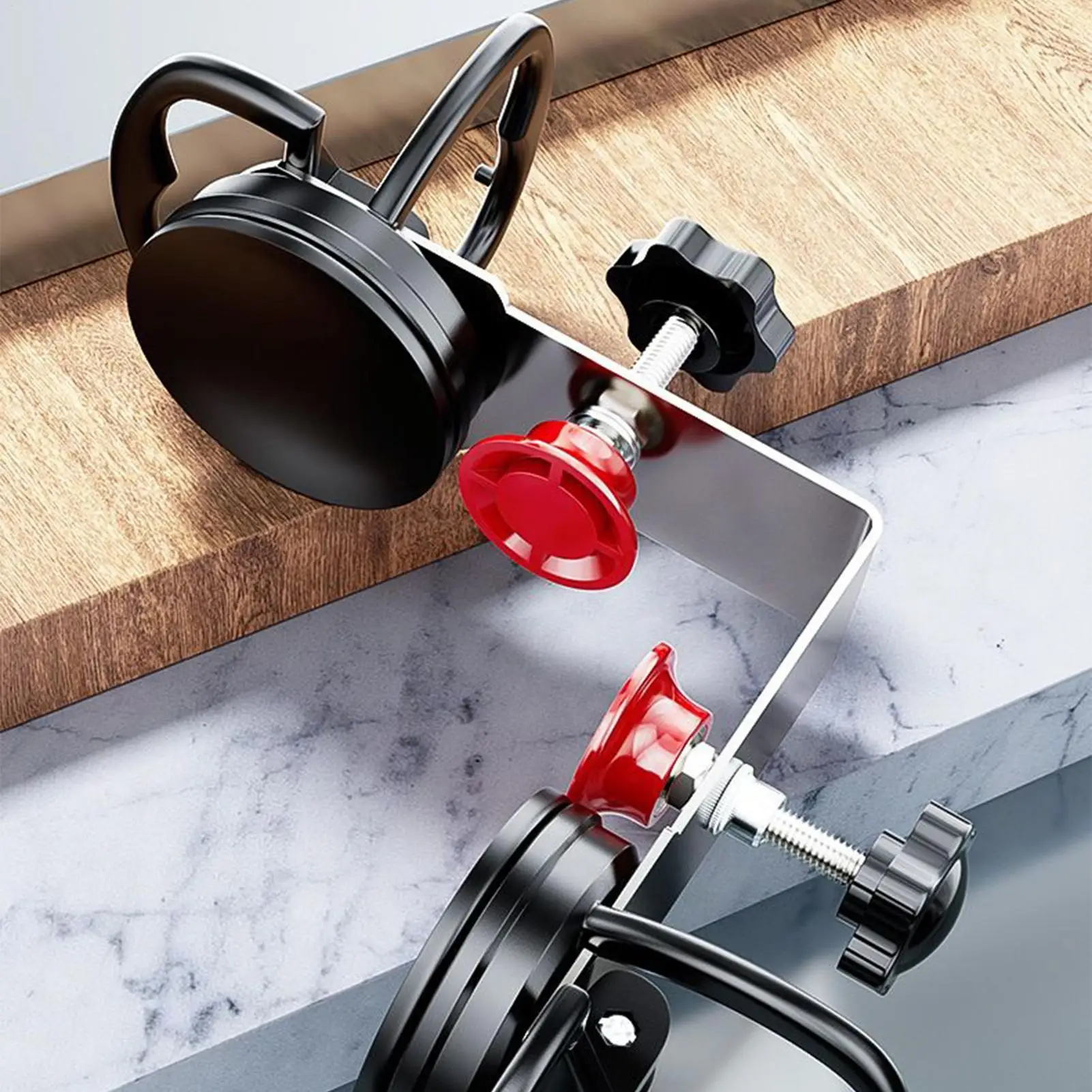 90 Degree Heavy Duty Suction Cup Floor Gap Fixer Granite Durable Guide Setter Slab Clamp Convenient for Alignment Repair Marble thumbnail 5