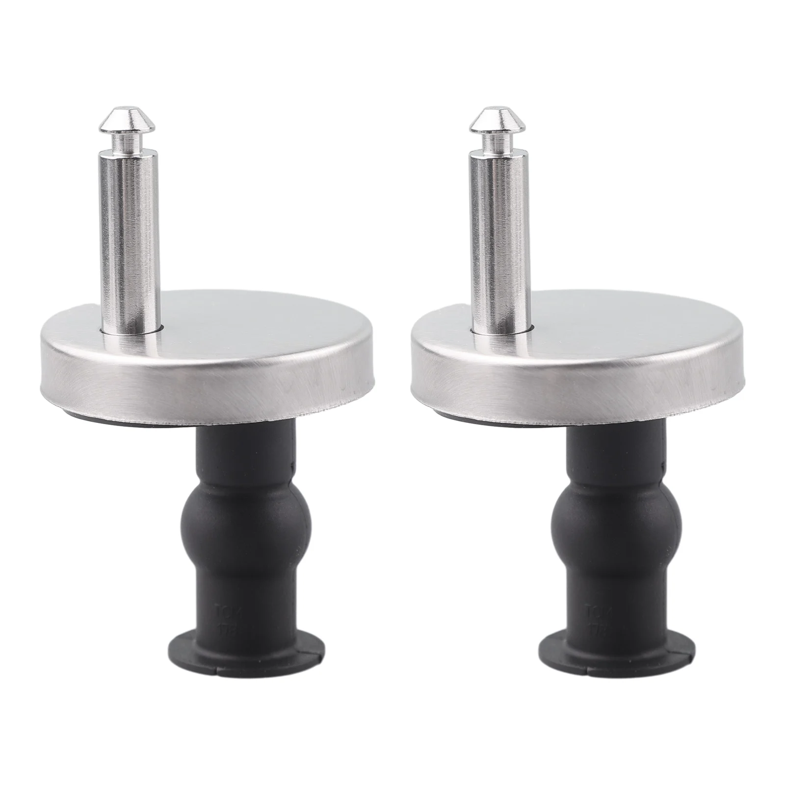 2x Toilet Seat Hinges Top Close Soft Release Quick Fitting Heavy Duty Hinge Pair Hinge Screw Toilet Accessories Hardware thumbnail 4