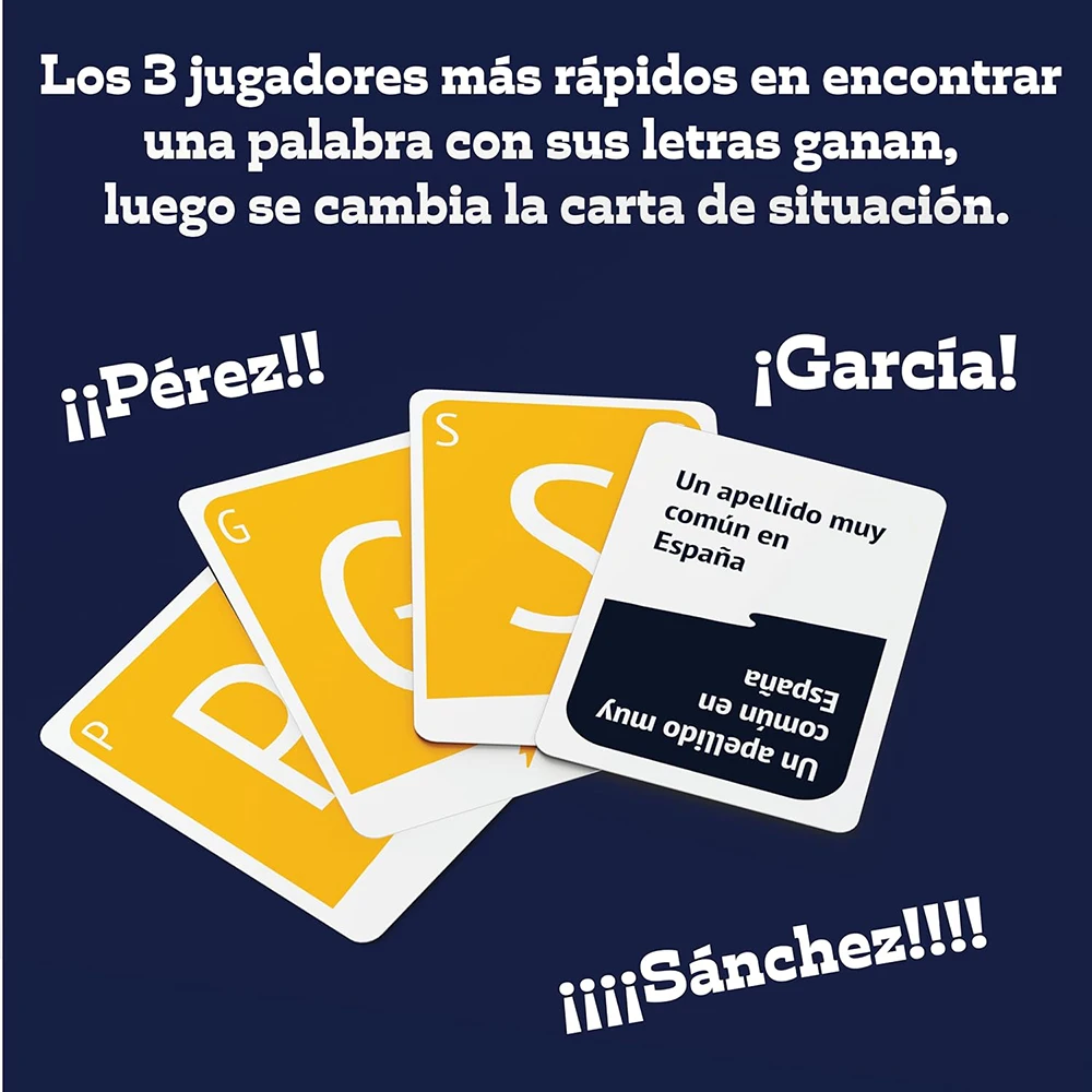Fast Word Card Game Speed Thinking Party Game Letter Matching Family Tabletop Game Quick Reflex Vocabulary Challenge Game Night thumbnail 6