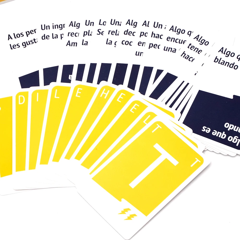 Fast Word Card Game Speed Thinking Party Game Letter Matching Family Tabletop Game Quick Reflex Vocabulary Challenge Game Night thumbnail 4