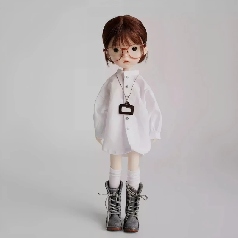 For OB22/24 Doll Handmade Loose Oversize Shirt For Azone 1/6 BJD Blythe Dolls Outfit Clothes thumbnail 2