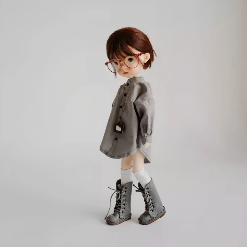 For OB22/24 Doll Handmade Loose Oversize Shirt For Azone 1/6 BJD Blythe Dolls Outfit Clothes thumbnail 4