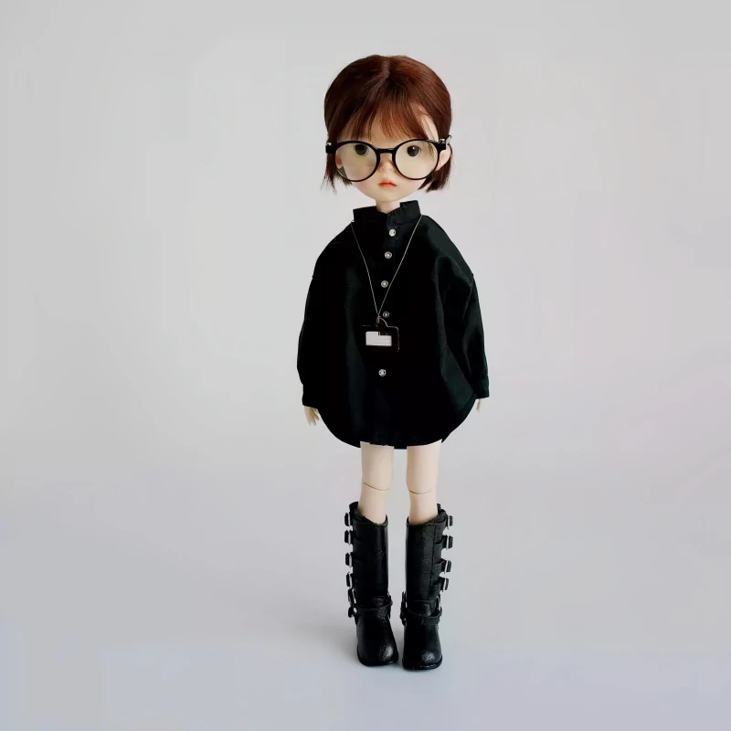 For OB22/24 Doll Handmade Loose Oversize Shirt For Azone 1/6 BJD Blythe Dolls Outfit Clothes thumbnail 3
