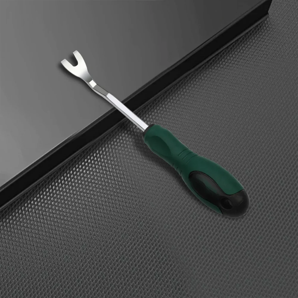 Auto Door Panel Clip Remover Tool Set Durable Steel Pry Bar Kit for Interior Trim Removal Car Repair Accessories thumbnail 6