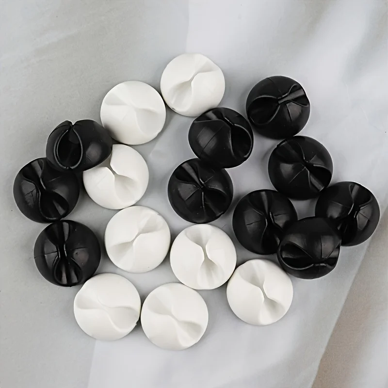 10 circular data cable storage and organizing cable holders thumbnail 5
