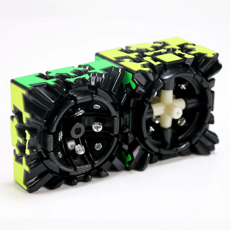 Premium 3D Gear Magic Cube Smooth Turning Brain Teaser Puzzle Desktop Fidget Stress Relief Sensory Toy For Hobby Collection thumbnail 4