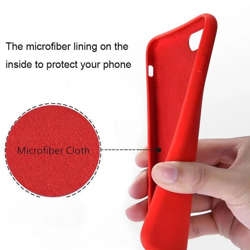 Liquid Silicone Case for IPhone 17 16 15 14 13 12 11 Pro Max Phone Style Protective With Box CoverCover thumbnail 4