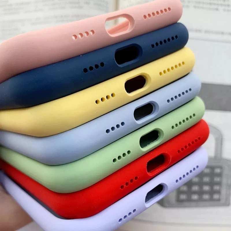 Liquid Silicone Case for IPhone 17 16 15 14 13 12 11 Pro Max Phone Style Protective With Box CoverCover thumbnail 5