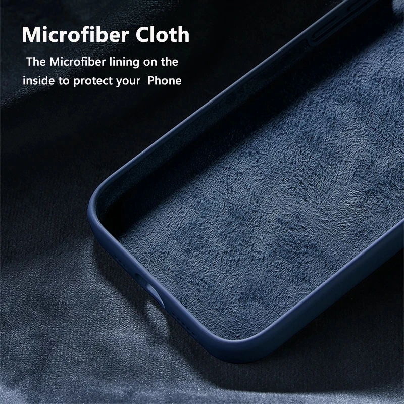 Liquid Silicone Case for IPhone 17 16 15 14 13 12 11 Pro Max Phone Style Protective With Box CoverCover thumbnail 6