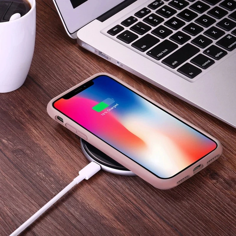 Liquid Silicone Case for IPhone 17 16 15 14 13 12 11 Pro Max Phone Style Protective With Box CoverCover thumbnail 3
