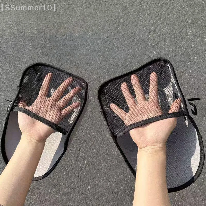 【SSummer10】1Pairs Motorcycle Handlebar Muffs Electric Bike Gloves Handlebar Sun Protection Hand Covers Mesh Riding Gloves【SS】 thumbnail 2