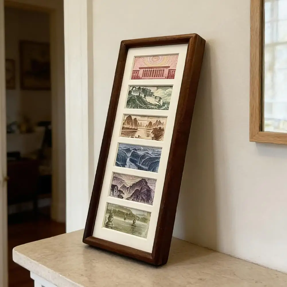 6-Opening Collage Picture Frame for Wall Decor Multi Photo Display Horizontal or Vertical Hanging Frames for Home Office thumbnail 2