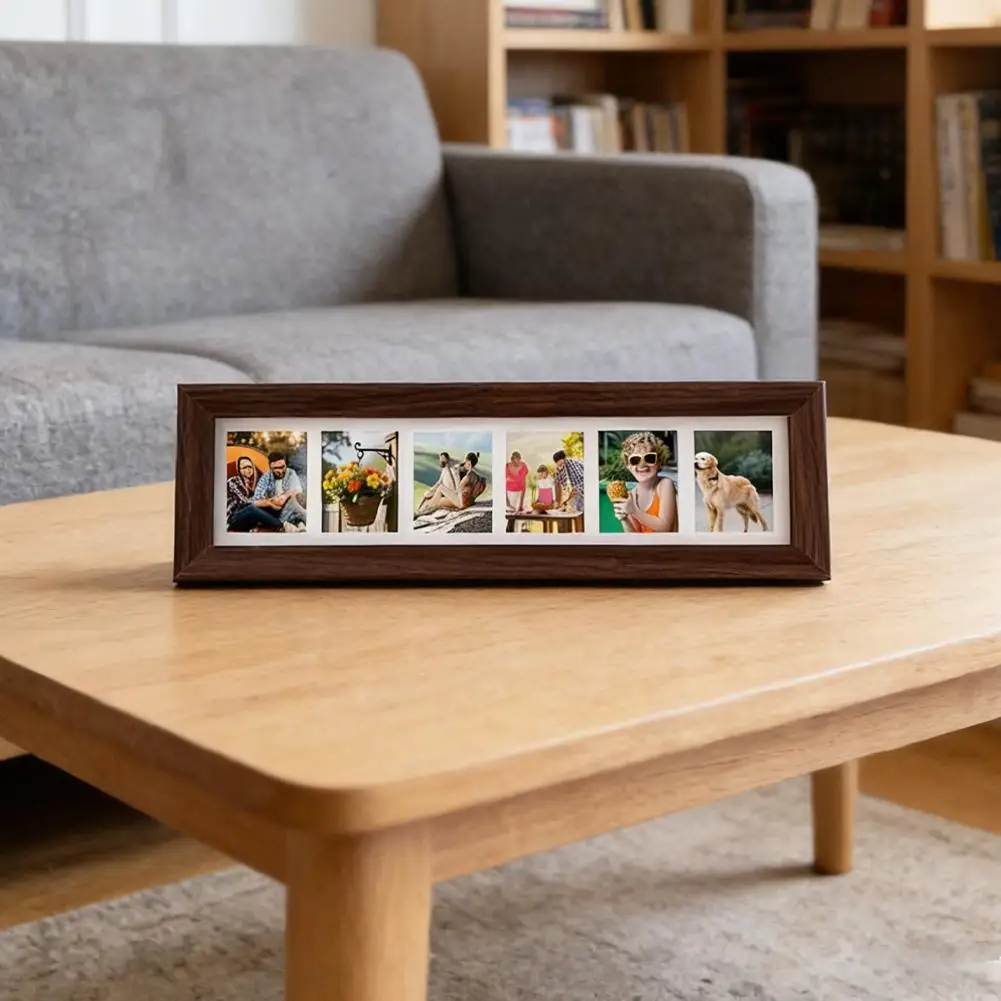 6-Opening Collage Picture Frame for Wall Decor Multi Photo Display Horizontal or Vertical Hanging Frames for Home Office thumbnail 5