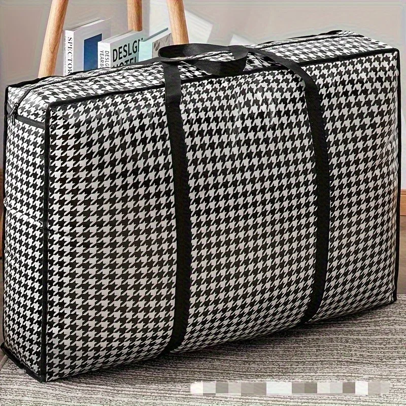 1pc Large Capacity Travel Duffel Bag, Lightweight Portable Organizer for Weekend Getaways Home Storage Luggage Travel Bag thumbnail 2