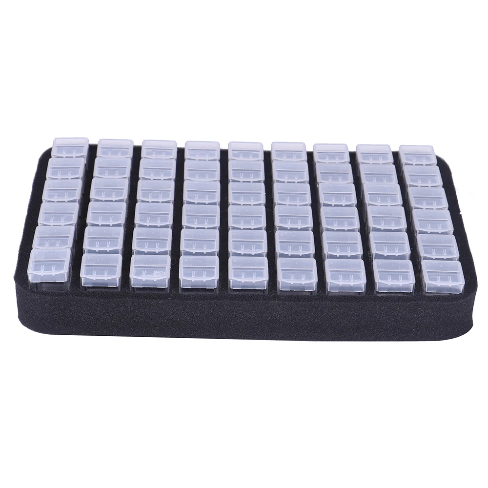 54 Slots Diamond Painting Storage Containers Diamond Art Accessories and Tools Kit Box with Shockproof Jars for DIY Diamond Art thumbnail 4