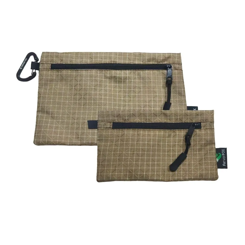 Portable Lightweight Outdoor Storage Bag Waterproof Zipper Key Card Wallet ‌Wear Resistant Coin Purse Cash Bag Fishing thumbnail 5