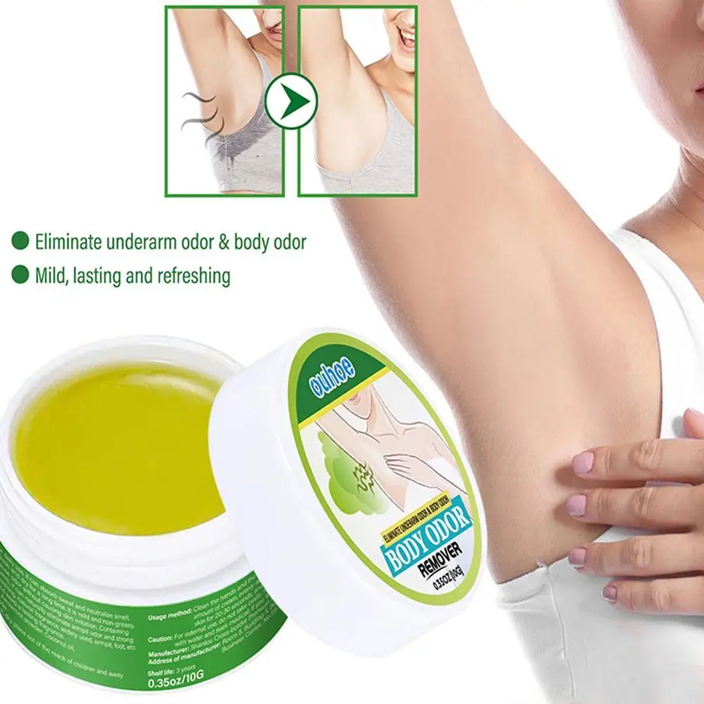 20PCS Armpit Odor Removal Cream Underarm Bad Smell Sweating Removal For Man Woman Body Refreshing Lasting Aroma Skin Care