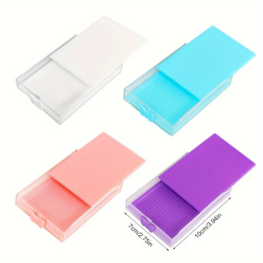 4pcs/Box Diamond Painting Tool Tray Kits Drill Box Funnel Screen Drilling Disc Dividing Disc Diamond Moasic Pen Nail Art Beading thumbnail 4