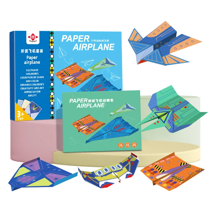 36Pcs Children Origami Paper Planes Folding DIY Full Color Handicraft Toy Aircraft Educational Toy Birthday Gift Party Favors thumbnail 6