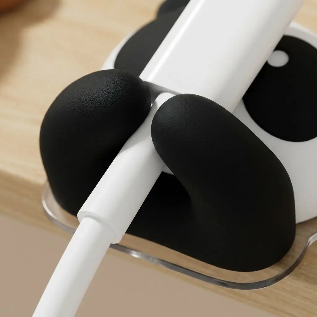 Cable Organizer Multifunctional Wire Winder Nail Free Adhesive Cable Holder, Mouse Earphone Data Cord Management Clip Home Deskt thumbnail 6