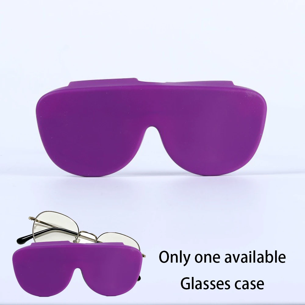 Silicone glasses protective case and glasses bag thumbnail 2