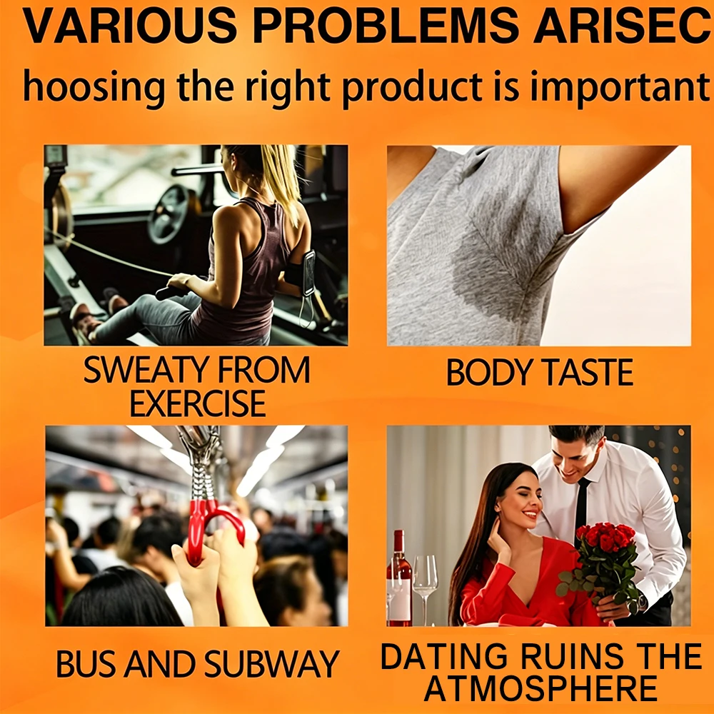 JUINHOU Orange Deodorant Stick/Antiperspirant light Orange Scent Easy to Carry Effectively Solves the Problem of Underarm Odor thumbnail 6