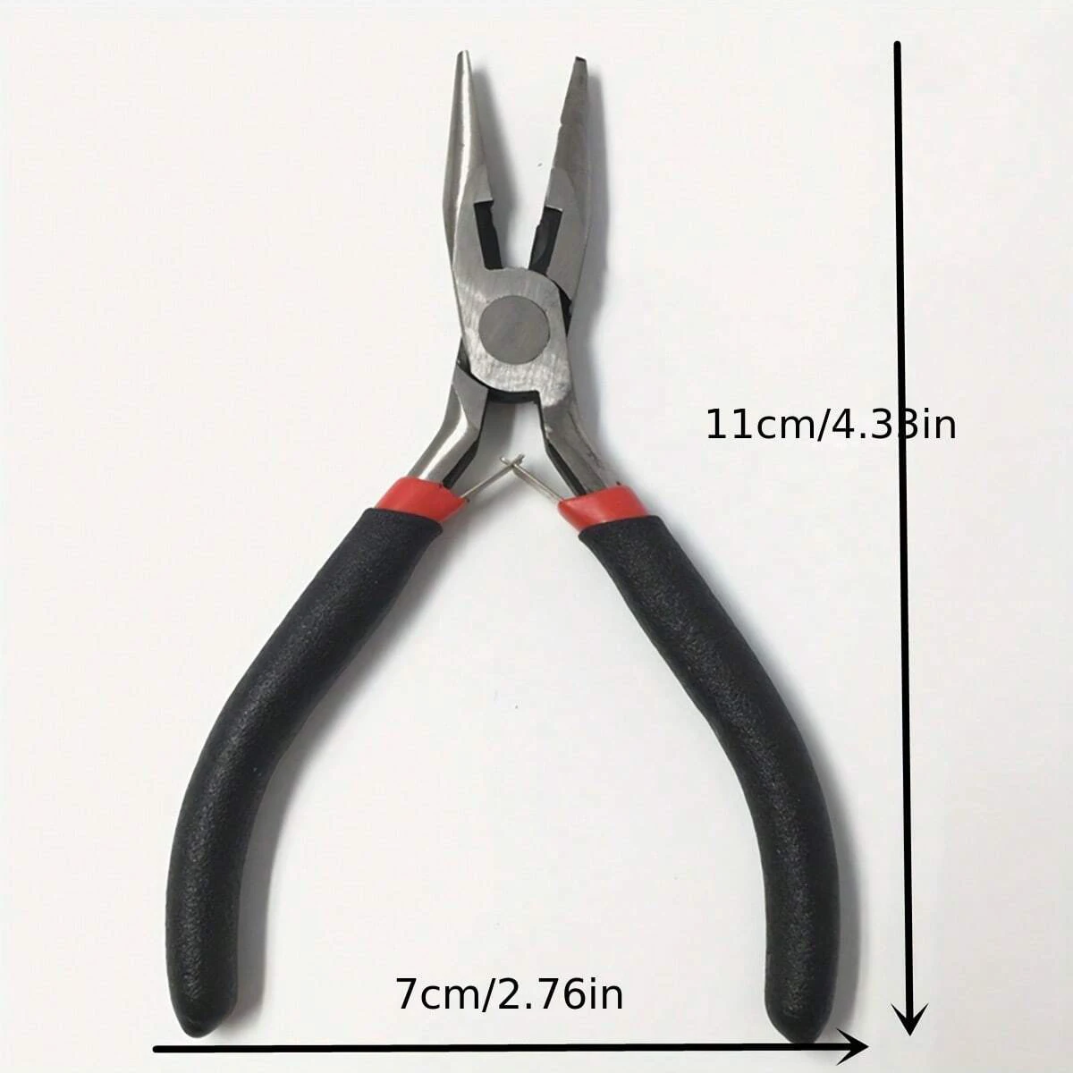 4pcs/1pcs Jewelry Pliers Tool Kit Includes Needle Round Wire Cutter And Curved Nose Pliers For Jewelry Beading Repair Supplies thumbnail 4