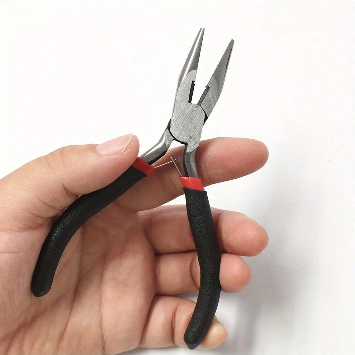 4pcs/1pcs Jewelry Pliers Tool Kit Includes Needle Round Wire Cutter And Curved Nose Pliers For Jewelry Beading Repair Supplies thumbnail 3