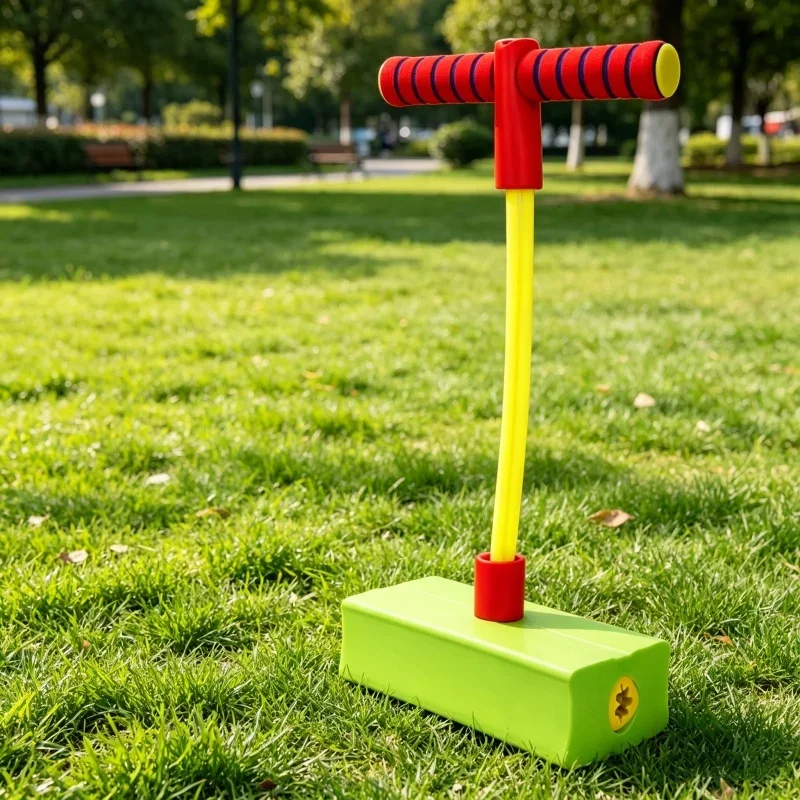 Frog Style Pogo Jumper with Sound Kid Jumping Sports Toy Outdoor Indoor Activity Toy for Boy Girl Children Holiday Gift Play Set