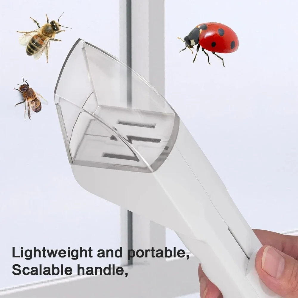 1/3/5pcs Safe Handheld Pest Catcher Clamp Portable Insect Trap Tool for Home Garden to Catch Spiders and Bees Easily thumbnail 4