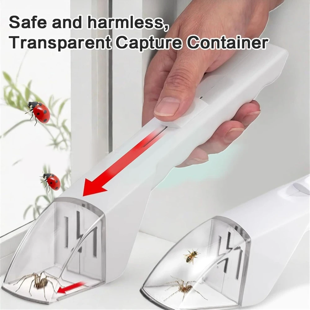 1/3/5pcs Safe Handheld Pest Catcher Clamp Portable Insect Trap Tool for Home Garden to Catch Spiders and Bees Easily thumbnail 5