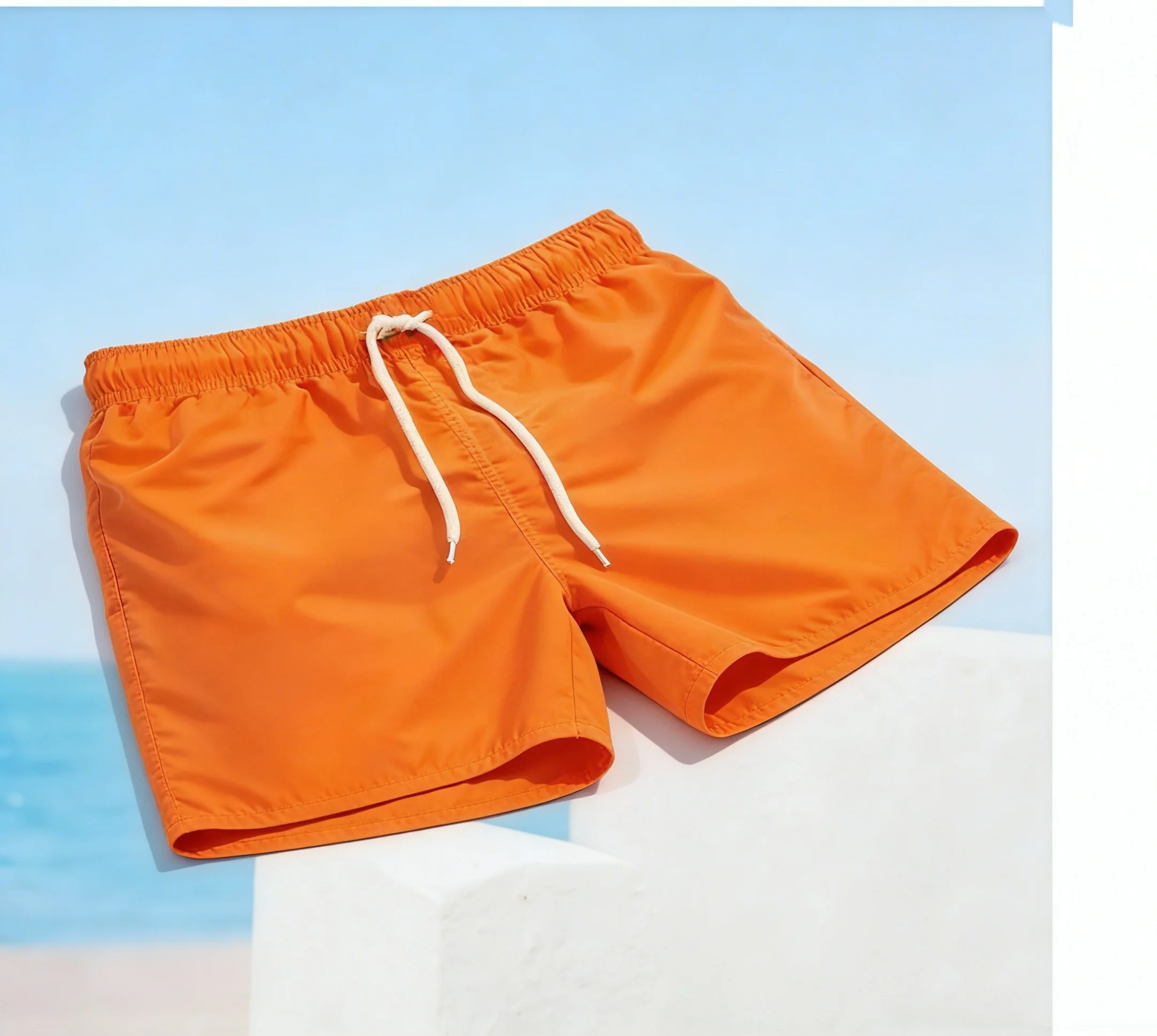 Men's Swim Shorts Swim Trunks Quick Dry Board Shorts Bathing Suit Breathable Drawstring With Pockets for Surfing Beach Summer thumbnail 2