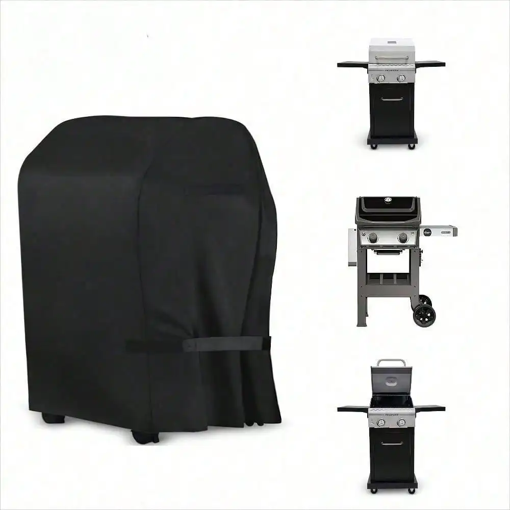 Universal Grill Cover｜Multi-Size 210D Fits All Grills, Suitable for Most Brands Weber, Brinkmann, Char Broil, Holland, etc. thumbnail 5