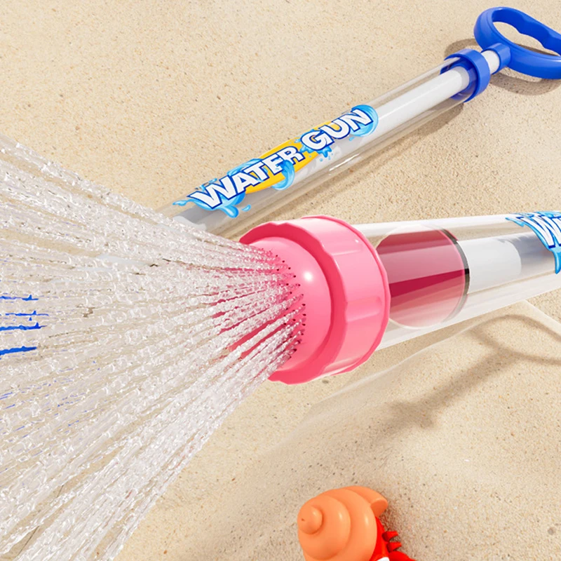Firework Water Gun for Pool Beach Backyard Party Pull Out Water Blaster Soaker Summer Outdoor Water Fight Toy for Kids & Adults thumbnail 2