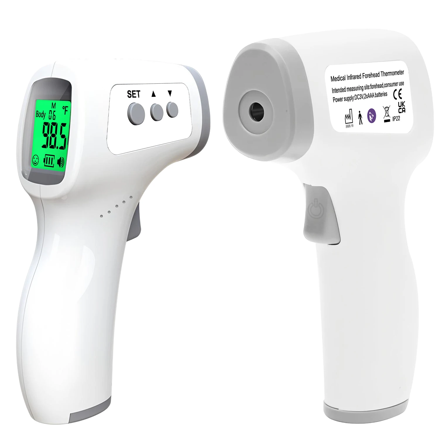 Handheld Non-Contact Infrared Thermometer | Medical Digital Forehead Thermometer for Fast Body Temp Reading thumbnail 4