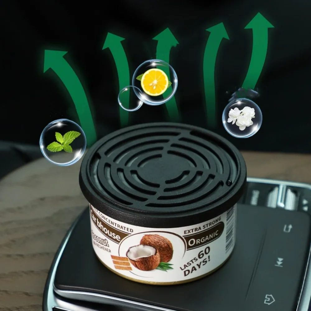 Car Air Purifier Wood Blocks Canned Car Perfume Long-Lasting Aromatherapy Deodorant Fresh Air Car Fragrance Deodorant Supplies thumbnail 3