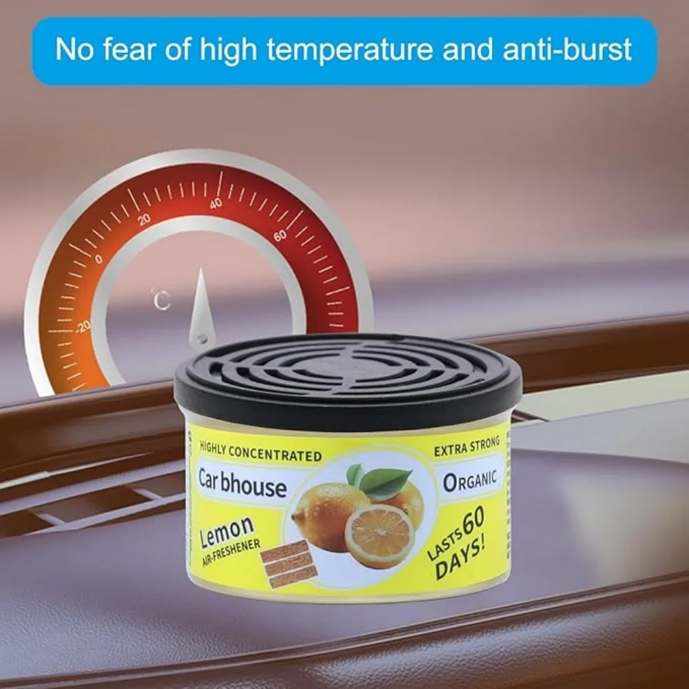 Car Air Purifier Wood Blocks Canned Car Perfume Long-Lasting Aromatherapy Deodorant Fresh Air Car Fragrance Deodorant Supplies thumbnail 5