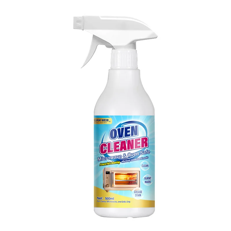 Oven cleaner spray microwave blackening and deodorization kitchen grease removal cleaning spray large capacity 500ml thumbnail 5