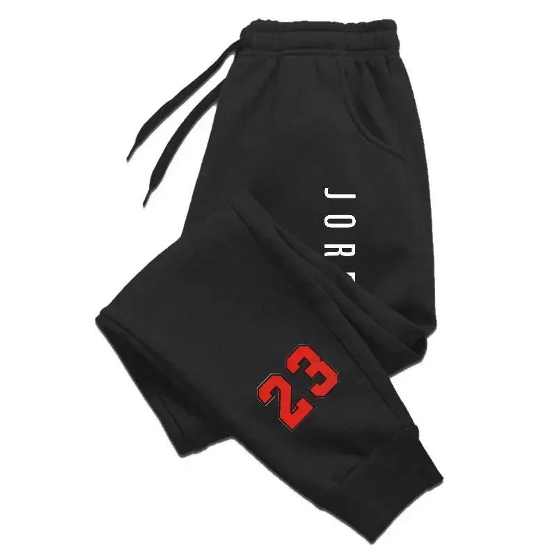 New autumn/winter men's and women's sports pants with fashionable letter prints casual and stylish athletic trousers for adults. thumbnail 2