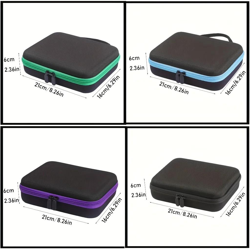 30 Slots No Bottles Essential Oil Case 15ml Essential Oil Collecting Bags Travel Portable Carrying Diamond Painting Storage Bag thumbnail 3